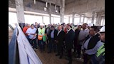 وزير النقل يتفقد الخط الثاني للقطار الكهربائي السريع (3)