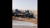 حادث مروع بطريق الواحات.. النيابة تحقق في تصادم سيارات نقل أسفر عن وفيات وإصابات | صور  