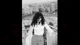 جيهان الشماشرجي بالابيض والاسود في ميدان التحرير