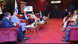 بالصور.. حزب مستقبل وطن يناقش مع الاتحاد الأوروبي القوانين المطروحة أمام البرلمان