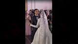 رقصة رومانسية جمعت العروسين في حفل زفاف نجل محمد رضوان (3)