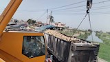 "النار أكلت العربيات".. مصرع 3 شباب في حادث مروع على طريق جمصة