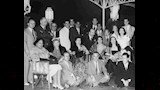 فاتن حمامة ومديحة يسري في مهرجان كان السينمائي 1952عام