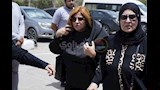 وفاء مكي في الجنازة