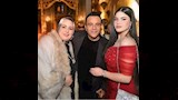محمد فؤاد وزوجته وابنته بسملة