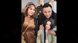 محمد فؤادمع زوجته وابنته