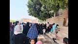 تشييع جثمان الطفلة مكة (2)