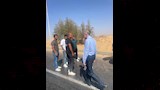 موقع حادث تصادم طلاب جامعة أسوان