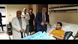 حادث تصادم طلاب جامعة أسوان