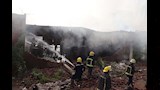  محافظ القليوبية ومدير الأمن يتابعان جهود السيطرة على حريق منشآت شلقان (3)