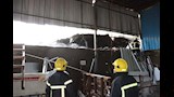  محافظ القليوبية ومدير الأمن يتابعان جهود السيطرة على حريق منشآت شلقان (14)