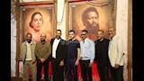 محمد رمضان مع صناع فيلم أسد (3)