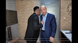 حديث جانبي بين عمرو اديب ومحمد رمضان