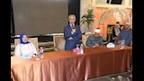محافظ بني سويف يلتقي حجاج الجمعيات الأهلية 
