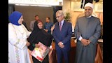 محافظ بني سويف يلتقي حجاج الجمعيات الأهلية 