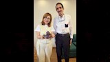 مجدي الجلاد يحتفل بعيد ميلاد لميس الحديدي (3)
