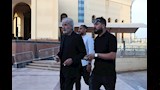 مفيد عاشور في عزاء عبد الرحمن ابو زهرة