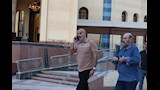 ايمن عزب في عزاء عبدالرحمن ابو زهرة (1)