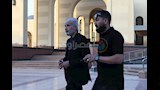 مفيد عاشور يصل عزاء عبدالرحمن أبو زهرة (2)