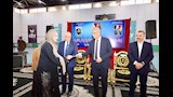 جانب من تسليم احد الجوازات