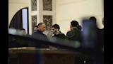 محمود الخطيب في عزاء عبدالرحمن أبو زهرة (1)