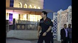 مصطفى شعبان في عزاء عبدالرحمن أبو زهرة (1)