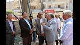 محافظ المنيا يتفقد أعمال توسعة مدرسة الشعب 
