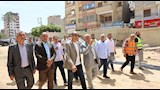  محافظ المنيا يتفقد أعمال توسعة مدرسة الشعب ببني مزار -صور