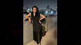 ميرهان حسين بفستان أسود أنيق