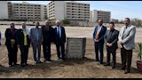 جامعة العاصمة تضع حجر أساس حديقة لحفظ النباتات النادرة - صور
