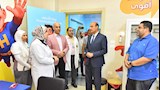 بالصور- محافظ أسيوط يفاجئ مستشفى المبرة لمتابعة جودة الخدمات الطبية