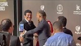 محمد رمضان مع باسم سمرة