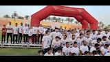 احتفالية كبيرة بين الجهاز الفني واللاعبين (4)