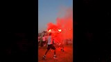 احتفالية كبيرة بين الجهاز الفني واللاعبين (9)