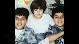 ياسمين عبدالعزيز مع شقيقيها (1)