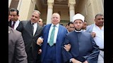 نقيب الأشراف يؤدي صلاة الجمعة بمسجد عبدالحليم محمود بالشرقية (5)