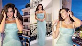 "ضحك وعفوية"| رقص ياسمين صبري في جلسة تصوير بفرنسا- صور وفيديو 