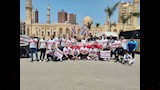 صورة اخرى من التجمع أمام المسجد الابراهيمي