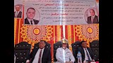 القيادات الأمنية على المنصة