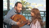خالد صالح في كواليس مسلسل تاجر السعادة