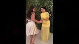 روجينا في وصلة رقص مع ابنة شقيقتها