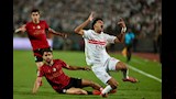 أحداث الشوط الثاني من مباراة الزمالك واتحاد العاصمة (13)