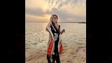 أمام البحر ناهد السباعي تتتألق في أحدث ظهور