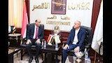 وزير العمل ومحافظ الأقصر يبحثان التعاون