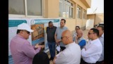 نائب وزير الإسكان يتفقد مشروعات الصرف الصحي بالمنيا 