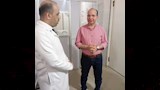 الدكتور حموده الجزار - وكيل وزارة الصحة خلال تفقد مستشفى رمد المنصورة (4)