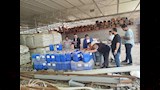 ضبط مواد بترولية قبل تهريبها