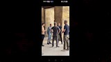 أحمد عز مع سامي الشيخ في كواليس مسلسل الأمير