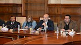 اجتماع لجنة الثقافة والسياحة بحضور الفنانين 