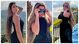 15 صورة لـ سارة سلامة داخل حمام السباحة بإطلالة جريئة